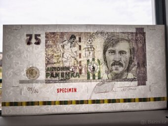 5ks Antonín Panenka 75 - bankovní arch - 3