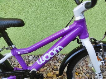 Značkové dětské kolo WOOM 14" (2) - 3