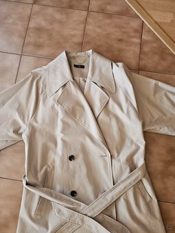 Béžový trenčkot - 3