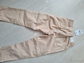 Plátěné kalhoty Next nové 110 - 3