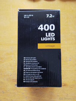 LED světelný řetěz 8m, 400LED - 3