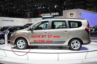 R16 4x100 mm DACIA , RENAULT - 3