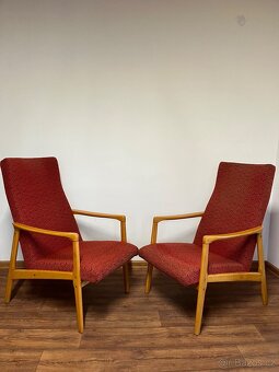 Křesla a stolek Ton - 3