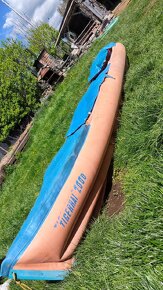 Originál retro nafukovací kanoe / kajak BARUM - 3