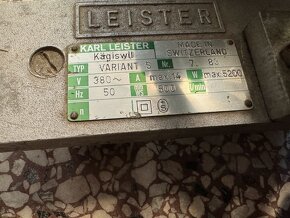 Leister Variant S zvárací automat na strešné PVC folie - 3