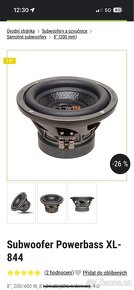 Subwoofer Powerbass XL-844 - 3