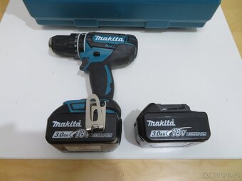 Aku příklepový šroubovák Makita DHP482SFE + 2 baterie 3.0Ah - 3