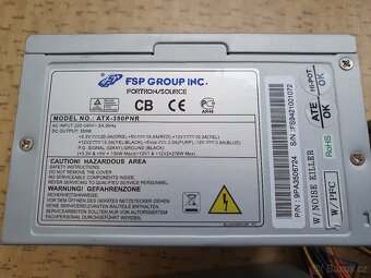 7x Zdroj, 400, 350 a 280w do PC. - Vše za 600kč - 3