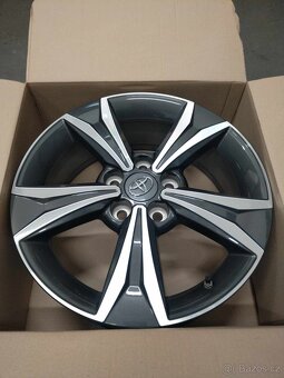 17" sada alu TOYOTA C-HR + TPMS + letné pneu. - 3