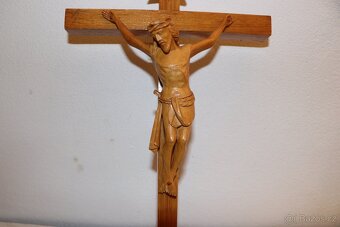 Krucifix Kříž Kristus soška domácí oltář (425A) - 3