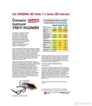 3D televize LG 42LW4500 - 3