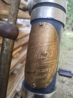 Historické staré kolo velociped dámské zachovalé - 3