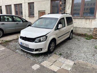 VW Caddy 1.6 TDI, 75kw, 2011, po bouracce - 3