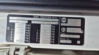 Prodám DAF XF 510 FT LOW DECK SSC EURO 6 - 3