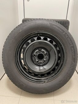 Plechové disky VW 16 a zimní pneu 215/60 R16 - 3
