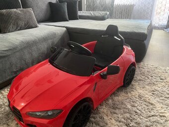 Elektrické autíčko BMW M4 12V červené - 3
