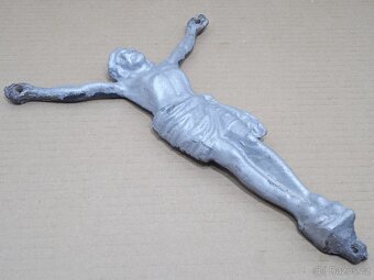 Ježíš Kristus Retro kovová soška - 3