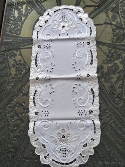 Oválná dečka smetanová - 3