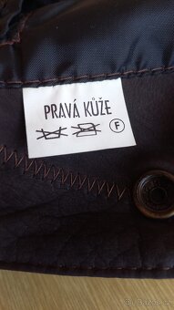 Pánská kožená vesta - 3