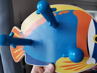 Playtive dřevěná motorická ryba - 3