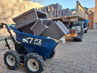 Půjčím kolový přepravník / minidumper / dumper - 3