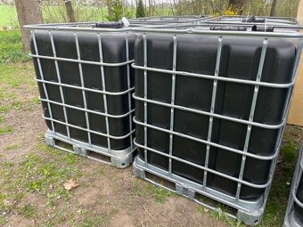 Nádrž IBC 1000l černá - 3