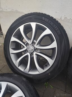 ALU 5x114.3 r17 NISSAN + PNEU - PĚKNÁ SADA - 3