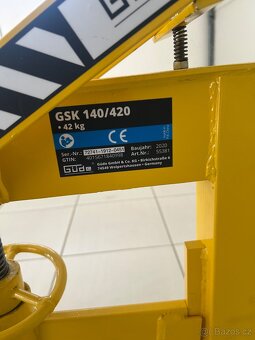Güde GSK 140/420 Lámačka zámkové dlažby - 3