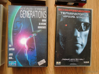 Star Wars , Terminátor, Pán prstenů Star Trek VHS - 3