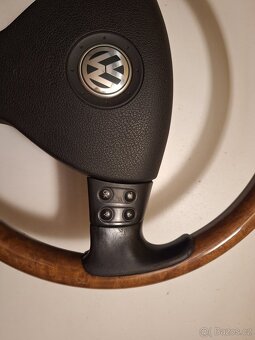 Volkswagen dřevěný volant - 3