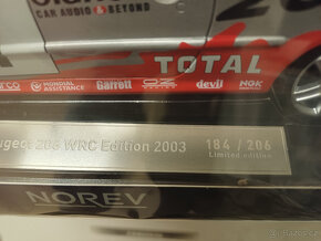 1/18 Peugeot 206 WRC Edition 2003 Norev - 3