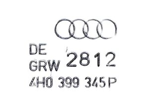 Vyztužení přední nápravnice 4H0399345P Audi A6 C7 4G 2014 - 3