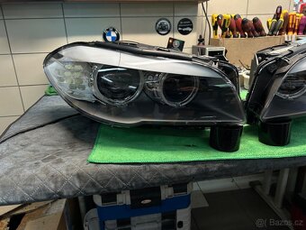 BMW 5 F10/11 nedynamic xenon, přestavba na Bi-LED - 3