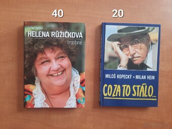 Knihy herci, známé osobnosti - 3