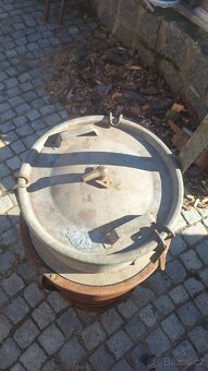 Prodám 100L výklopný pařák na brambory ( pozink) - 3