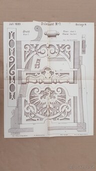 Staré řezbářské časopisy vydané v roce 1889 - 3
