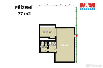 Pronájem obchod a služby, 77 m², Plzeň, ul. Solní - 3