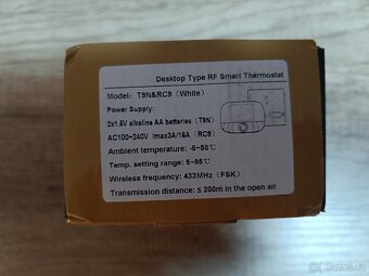 BOT-T9N bezdrátový kotlový termostat - 3