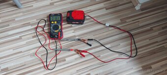 Startovací kabely+redukce pro Aku batrii Parkside 20V. - 3