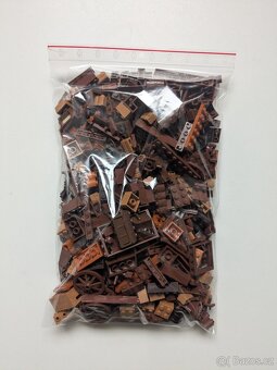 Lego dílky - hnědé - 3