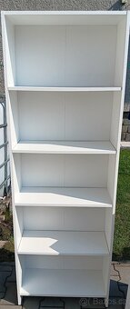 Bílá knihovna/regál - 3