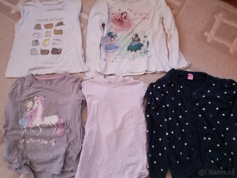 Dětské dívčí oblečení 5-7 let (celkem 28 kusů) - 3