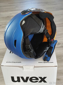 Juniorská lyžařská helma UVEX 54-56cm - 3