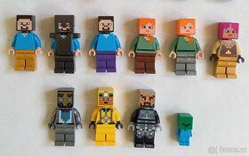Lego Minecraft - originální figurky a zbraně. - 3