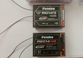 Rc modely - Futaba přijímače 5ks - nové - 3