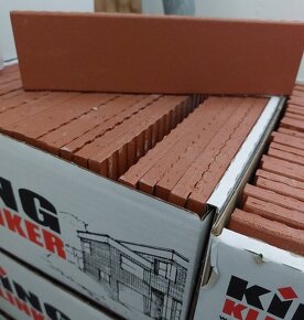 Obkladové fasádní pásky KLINKER červené, větší množství - 3