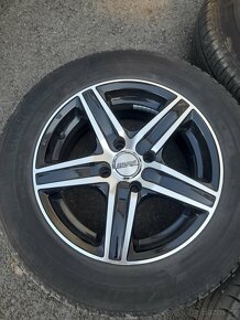 Peugeot / Citroën sada letních pneumatik 15" vč. alu disků - 3