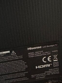 Televize hisense 50" 126 cm, Smart TV, dvbt2, WiFi - 3