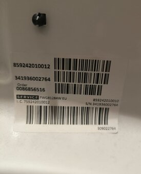 Whirlpool FWSG71283W - 3