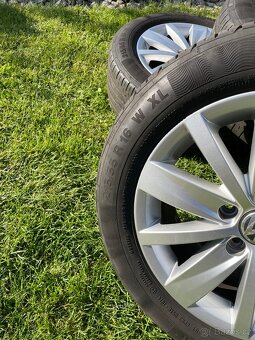 Prodám-Sadu originál VW letních kol 215/55/16 - 3